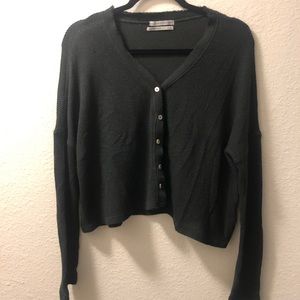 Urban Outfitters thermal with buttons